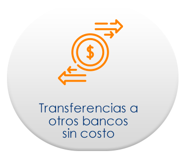 Transferencias a  otros bancos  sin costo